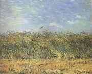 Wheat Field with a Lark (nn04), Vincent Van Gogh